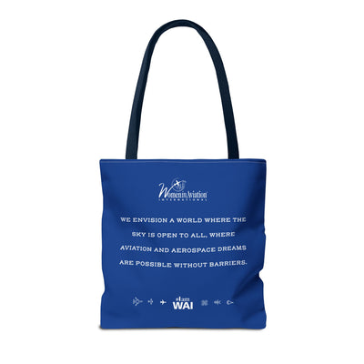 WAI Mandela Mission 16" x 16" Polyester Tote Bag