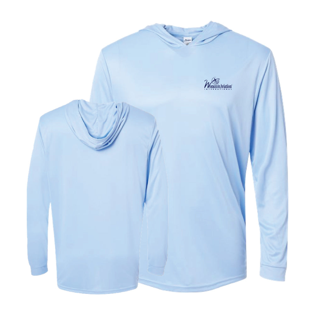 Unisex Bahama Performance Hood Long-Sleeve Tee