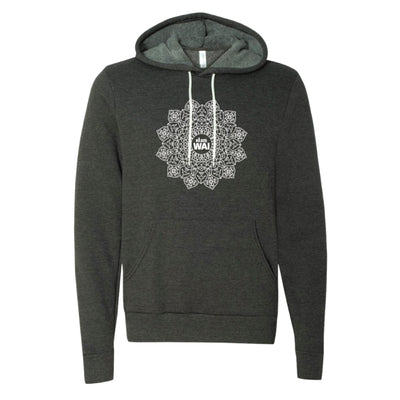Unisex Charcoal Pullover Hood Sweatshirt