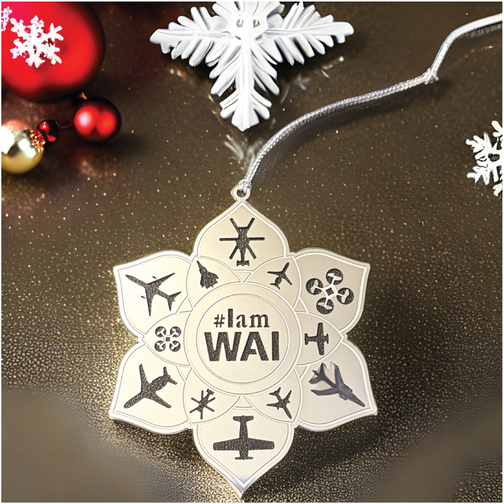 Lightweight Stainless Steel Cut-Out Ornament