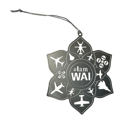 Lightweight Stainless Steel Cut-Out Ornament