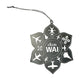 Lightweight Stainless Steel Cut-Out Ornament