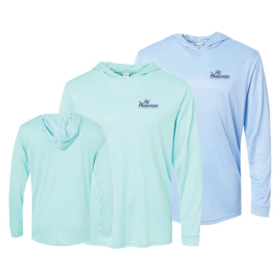 Unisex Bahama Performance Hood Long-Sleeve Tee