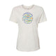 Ladies "A Woman's Place" Vintage White Relaxed Tee