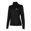 Ladies Black Full Zip Fitness Jacket