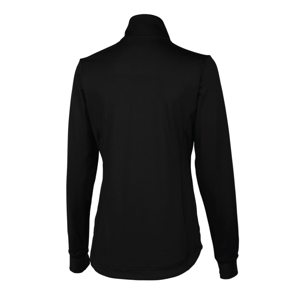 Ladies Black Full Zip Fitness Jacket