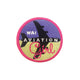 2" Round Iron-On "WAI Aviation Girl" Fun Patch