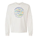Ladies Vintage White Relaxed Long-Sleeve Tee